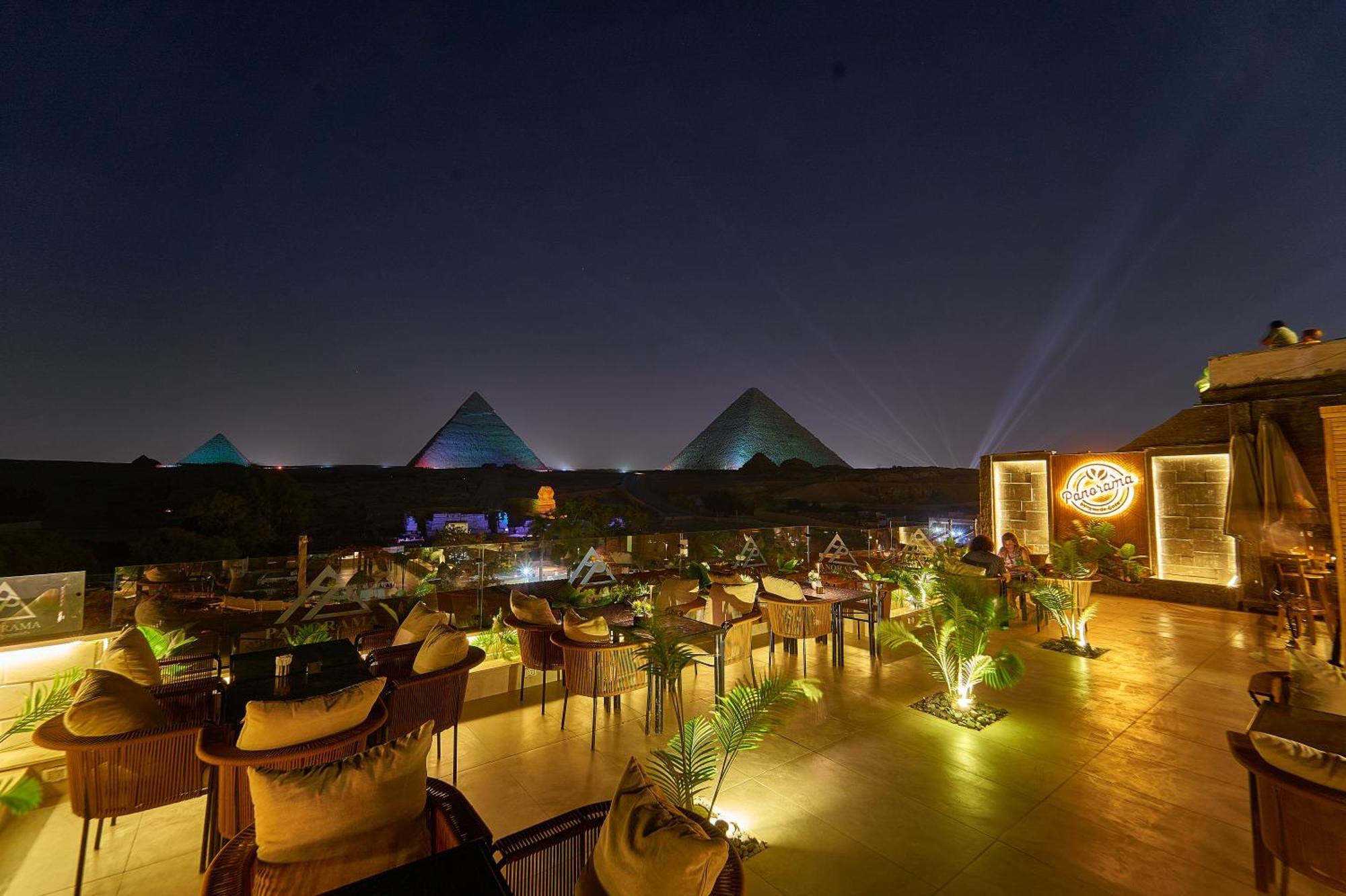 Готель Panorama View Pyramids Kafrat al Jabal Екстер'єр фото