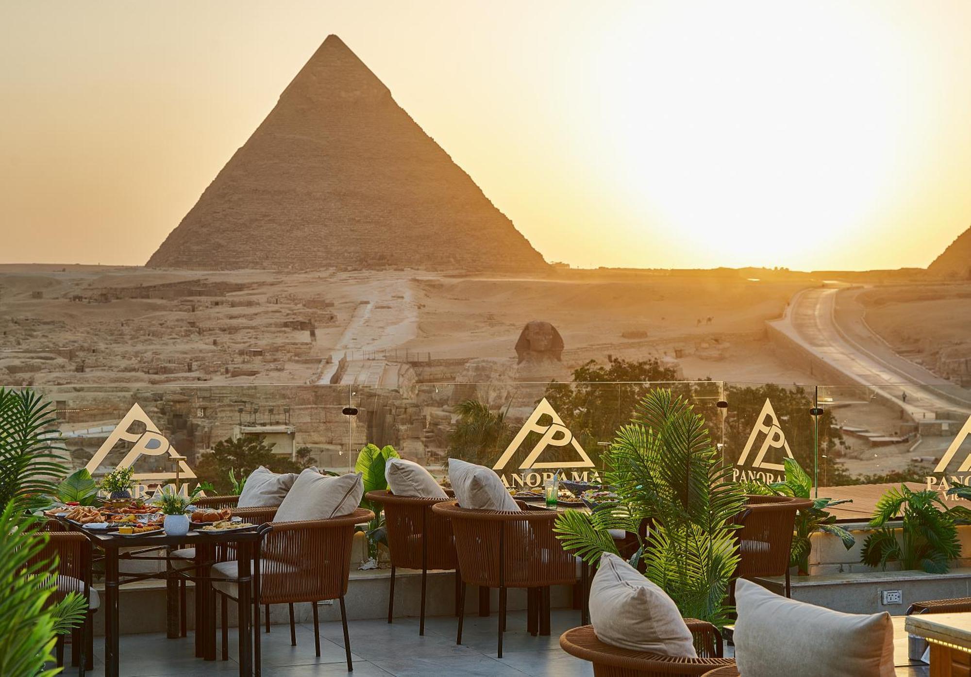 Готель Panorama View Pyramids Kafrat al Jabal Екстер'єр фото